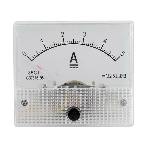 DC 85C1 Analog ström- och spänningsmätare, analog ström- och spänningsmätare & amperemätare (5A amperemätare) Fonepro