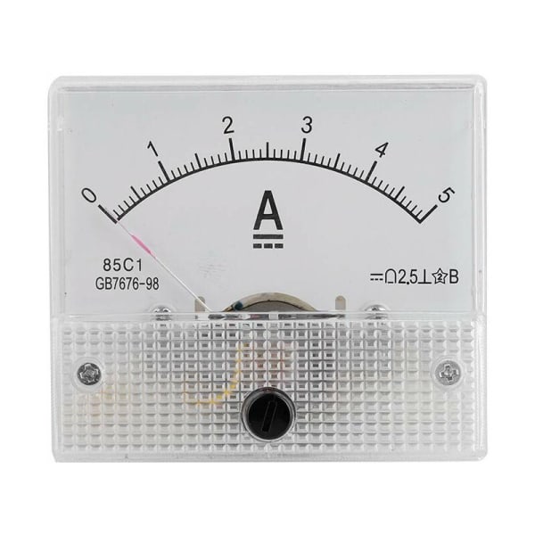 DC 85C1 Analogt strøm- og spændingsmåler, analogt strøm- og spændingsmåler & amperemeter (5A amperemeter) Fonepro