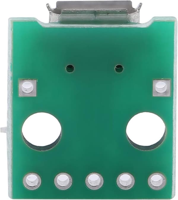 10 st Micro USB till Dip Adapter Board 5 Pin 2.54mm Pitch US