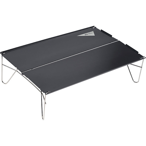 Hopfällbart bord ultralätt bärbar aluminiumlegering litet bord camping mini