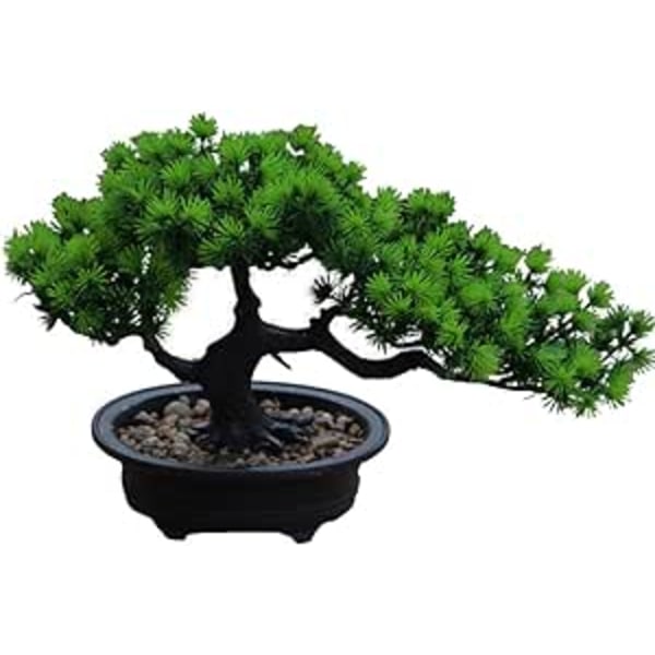 Kunstig bonsai-tre falsk plantedekorasjon Kunstige hjemmeplanter i potte