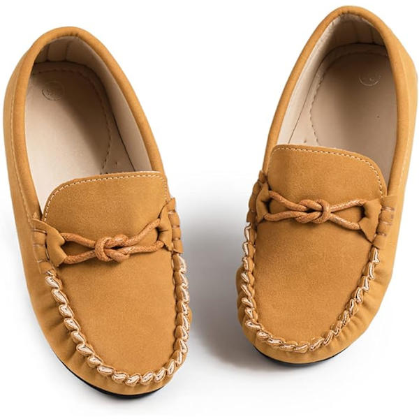 Guttersko for gutter og jenter - Myke loafers med slip-on-design - Oxford-sko for småbarn - Lette og elegante båtsko