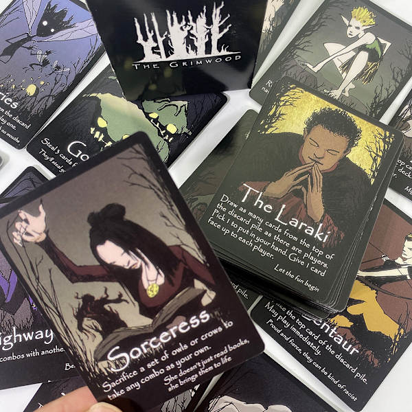 Adventure Game The Grimwood: Et let strategisk, meget kaotisk