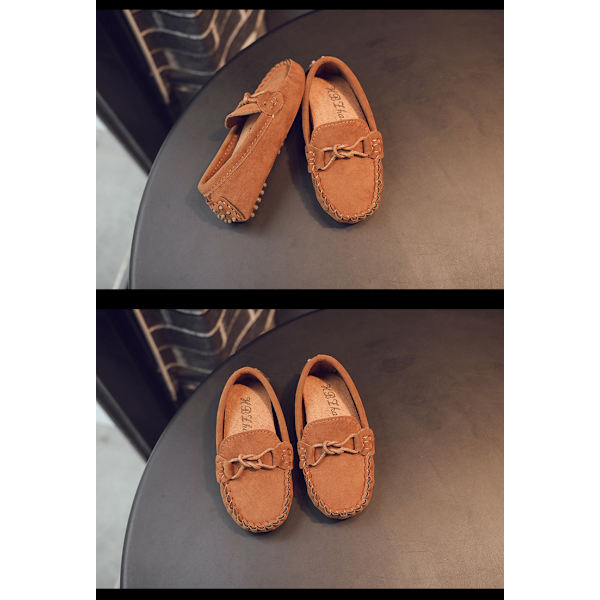 Guttersko for gutter og jenter - Myke loafers med slip-on-design - Oxford-sko for småbarn - Lette og elegante båtsko