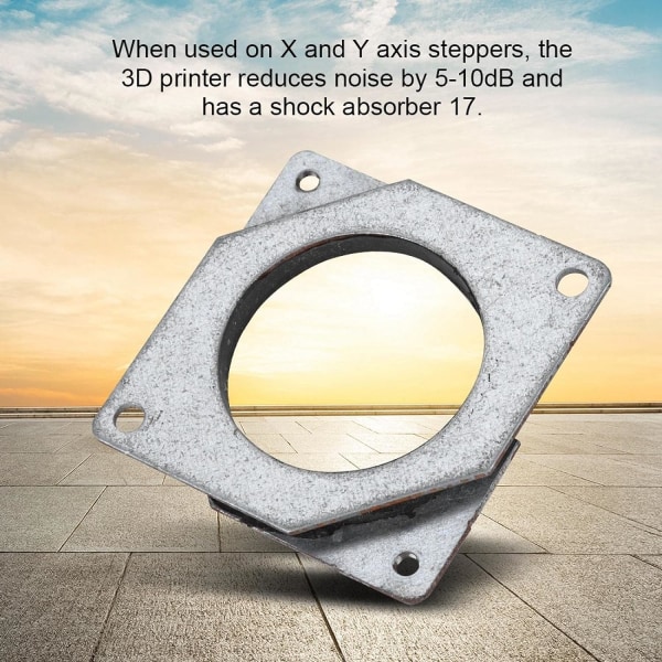 Motordemper - 5 stk. 57 Stepper Motordemper Demper / Ring / PAD