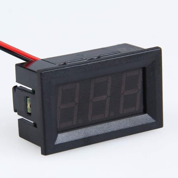 0,56'' DC 0-30V Digital Voltmeter Spændingstester Måler Belysning 3-tråds L