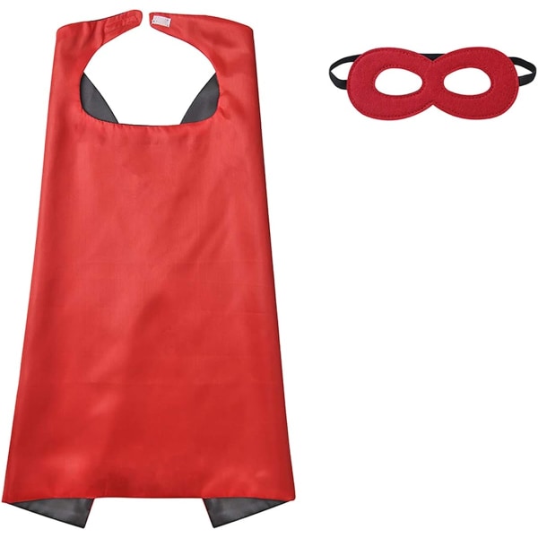 Fancy Dress Superhelte Cape med maske til drenge og piger