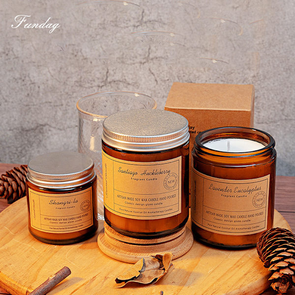 Gaver til kvinner, Aquarius Soy Candle, Fødselsdagslys, Stjernetegnsgaver til kvinner