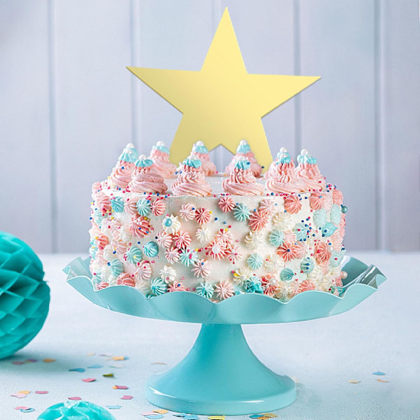 30 kpl Paper Cutout -tähtiä, suuria kultaisia tähtiä, glitter-tähtiä, konfettitähtiä, paperileikkaus-pahvitähtiä häihin, syntymäpäiväjuhliin ja koristeluun