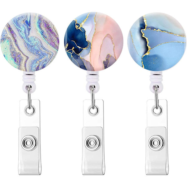 Retractable Badge Holders, Cute Nursing Badge Reel, Badge Clip ID Card Hold