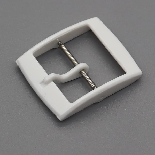 Klockarmbandsspänne Ersättning Plastspänne kompatibelt 16mm Bredd Klockarmband Grön 2 Stycken