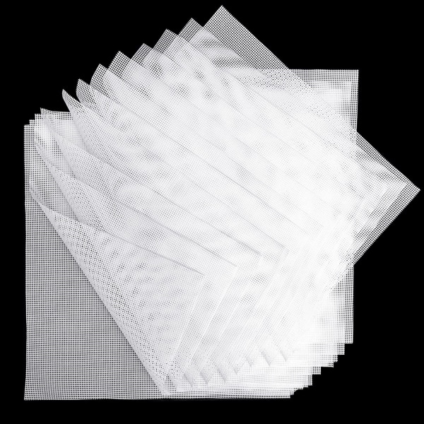 Leivonnainen Net Pad Silikoni Steamer Pad Air Fried Paper Pad 6 kpl