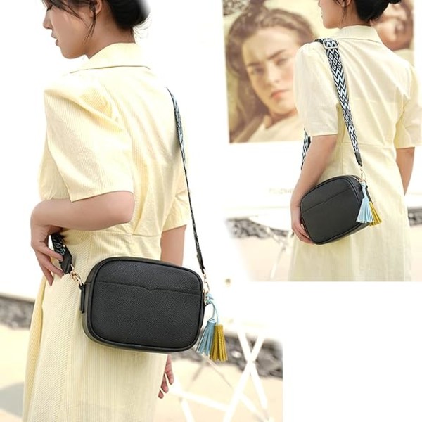 Trendy Crossbody Bag for Women Cute Crossbody Purse with Tassel L