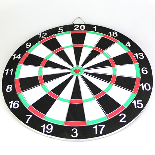 Dartboard 30cm multifarvet