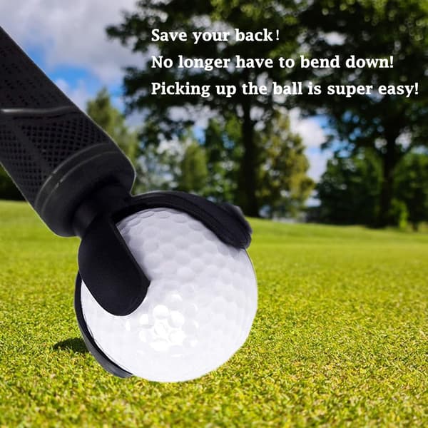 6 stk. Golfbold Pick Up Retriever Claw Sucker Tool