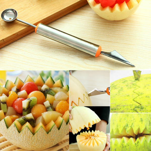 Melon Cutter - Sfärisk Melon Cutter - Melon Vattenmelon Sked