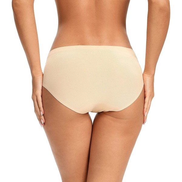 Dam Seamless Hipster Trosor Stretch Andas No Show Bikini Underkläder