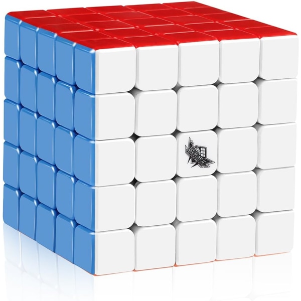 Boy 5x5 Speed ​​​​kube klistermærkeløs 5x5x5 Magic Cube 63,5 mm puslespil til ch
