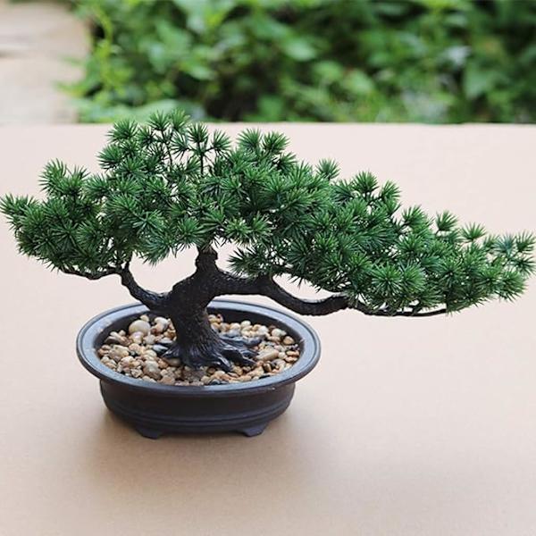 Keinotekoinen Bonsai-puu Väärennetty Kasvikoriste Ruukutettu Keinotekoiset Kotikasvit