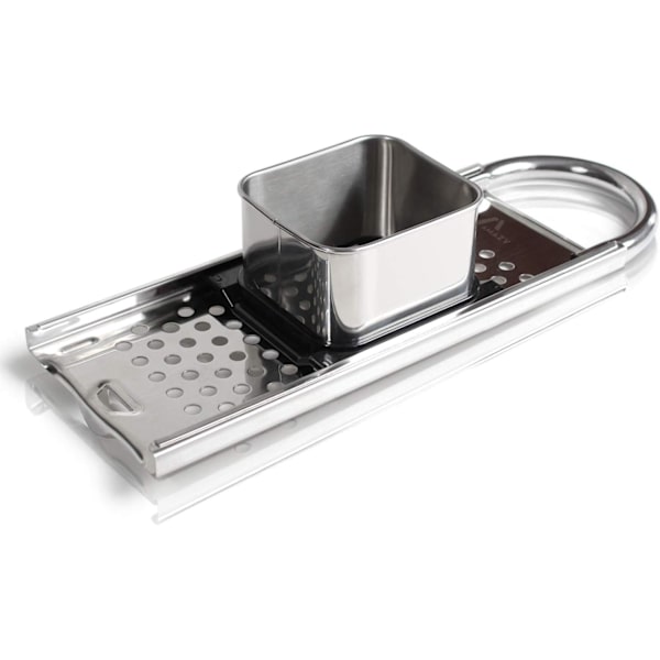 33*10,5 cm ruostumattomasta teräksestä valmistettu spaetzle-raastin - Ihanteellinen vaihtoehto kaapimille