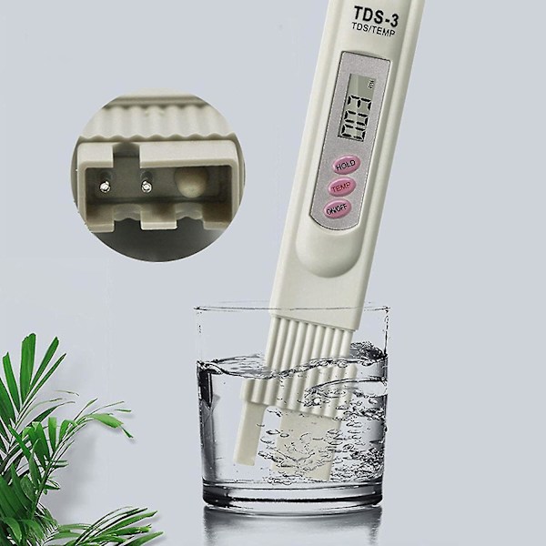 Tds-mittari - Juomaveden laadun testaaja Mittausalue: 0-9999ppm