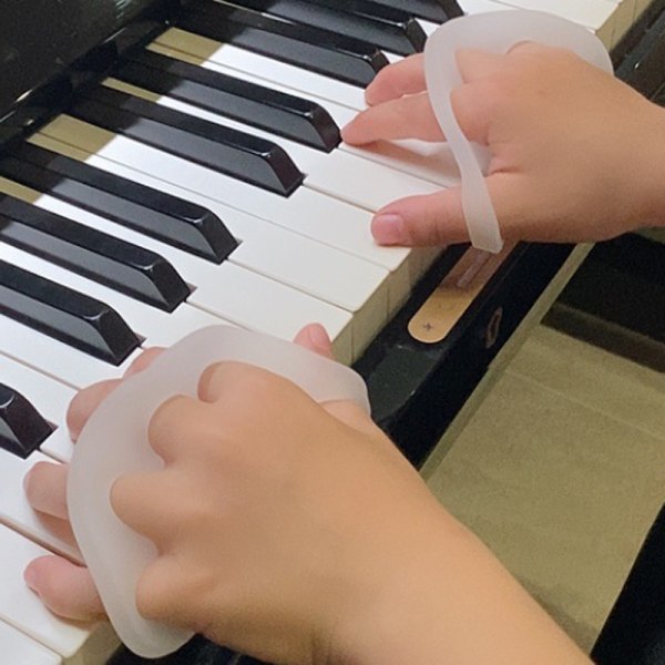 2 stk finger træner piano finger forstærker Finger Exerciser U