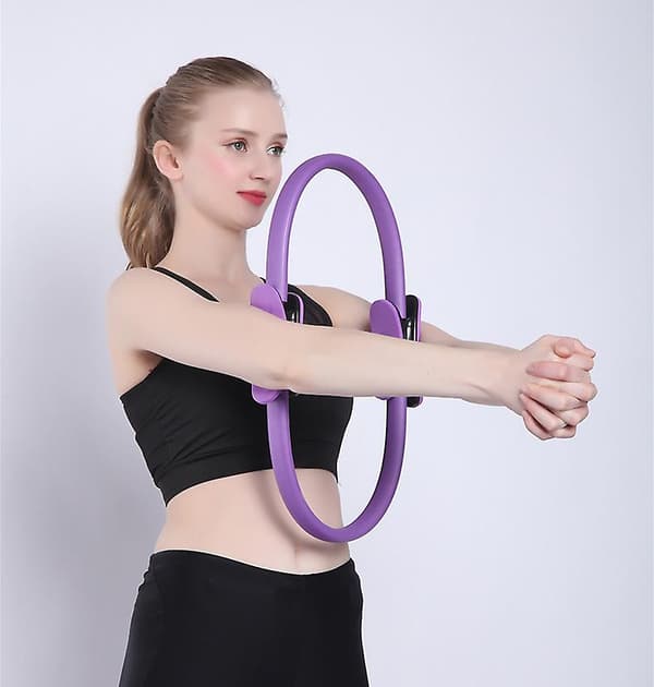 Yoga Pilates Ring Magic Wrap Slimming Body Building Training Heavy Duty PP+