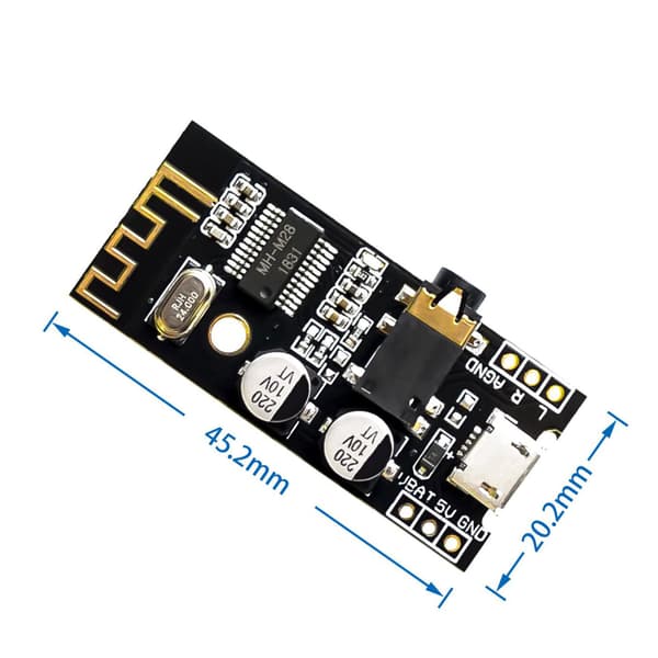 Audio Receiver Board MH-MX8 Trådløs Elektronisk Modul kompatibel DIY Lydsystem