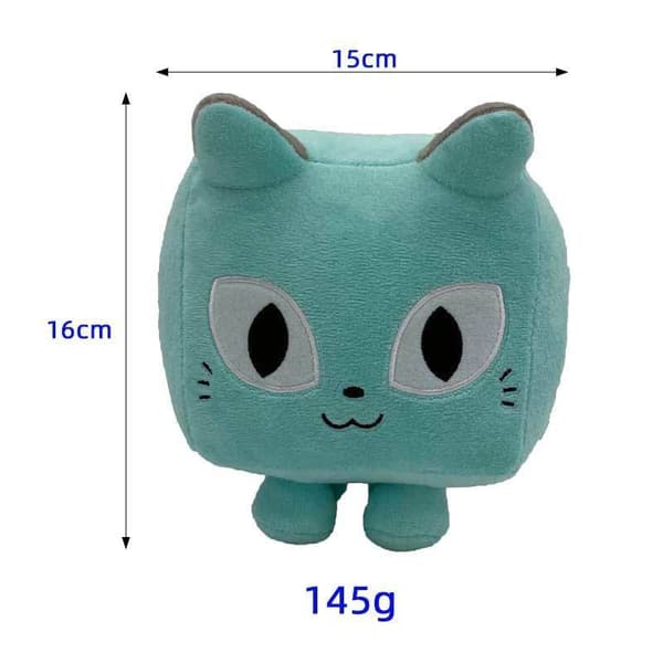 3-pakkaus iso pehmoeläinlelu Cat Plush Pet Simulator X