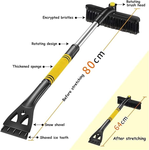 Bilrudevisker Bilrudevisker gul 64*22cm