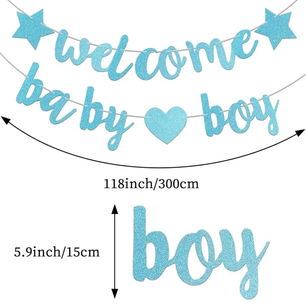 Välkommen Baby Banner, Välkommen Tillbaka Banner, för Hem Baby Födelse Weclome Home