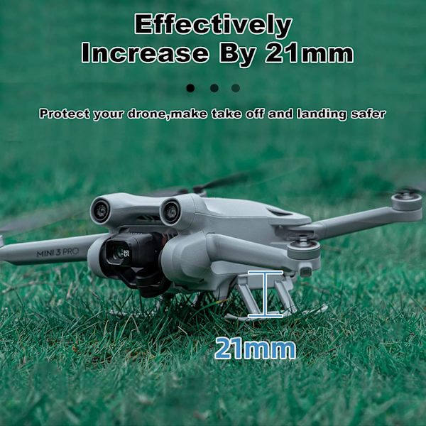 Foldbart landingsutstyr for DJI Mini 3 Pro, landingsutstyr for Mini 3