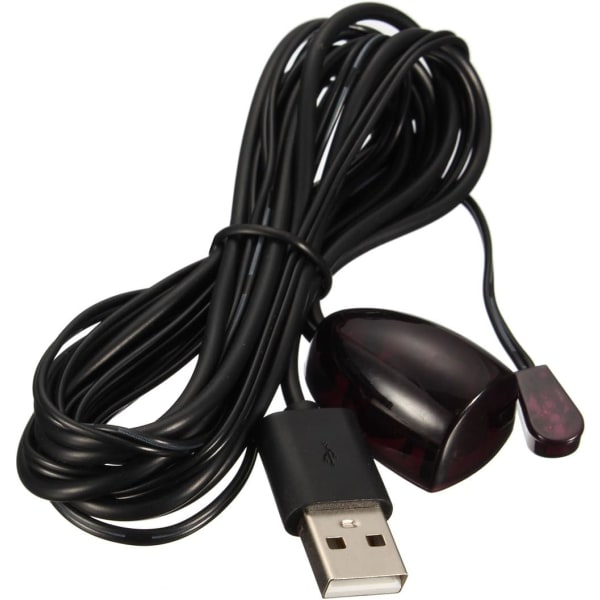 USB-drevet IR-repeaterkabel, alt-i-ett infrarød fjernkontrollforlenger