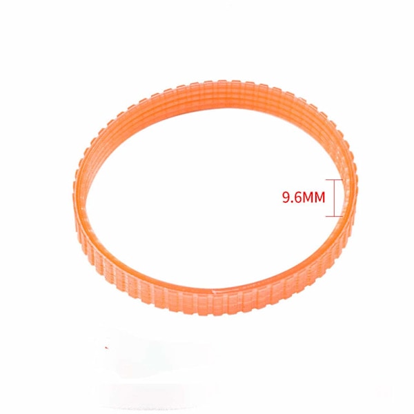10 st 9,6 mm bredd polyuretan elhyvel drivrem för 1900B (orange)