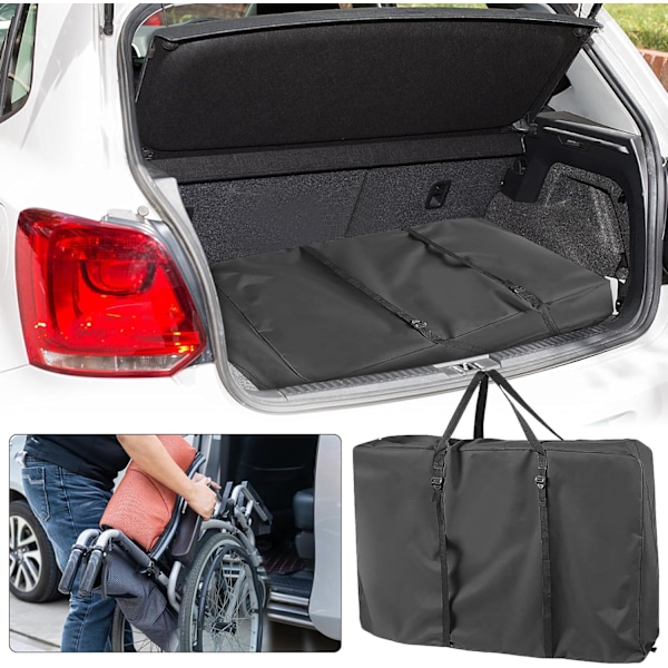 Foldbar Rollator Opbevaringspose - 106,7 x 71 x 23 cm - Beskyttende Dæksel til Rollator og Scooter