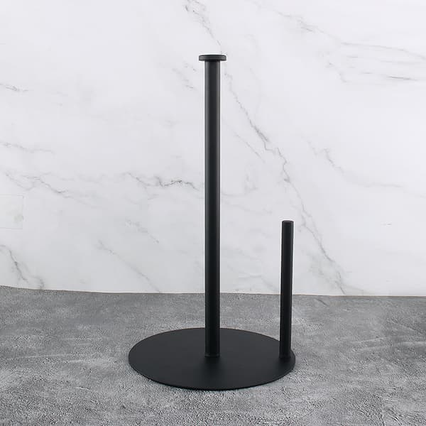 Papirhåndklædeholder Sort Køkkenrulleholder, Premium Rustfrit Stål