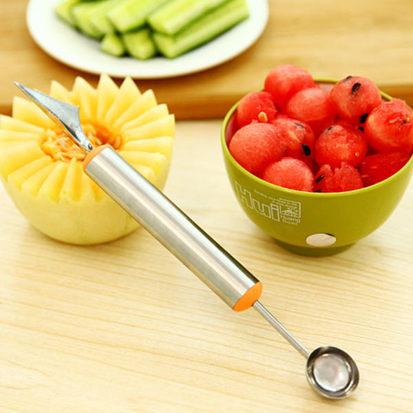 Melon Cutter - Sfärisk Melon Cutter - Melon Vattenmelon Sked
