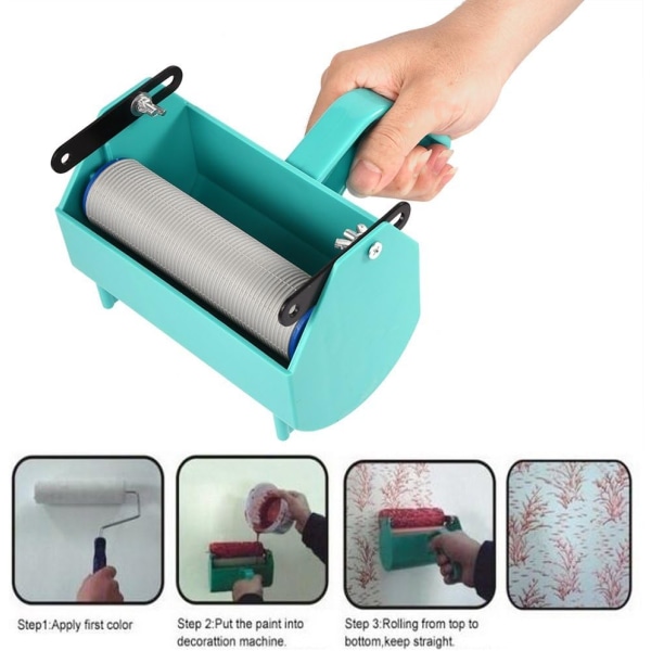 Färgroller Set 5 Tums Rollerborste Färgroller Maskin