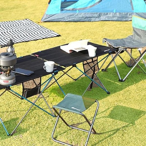 Mini hopfällbar campingpall liten bärbar hopfällbar sits mini lättviktsstol med bärväska för vandring trädgård grill strandfiske (mörkgrön)