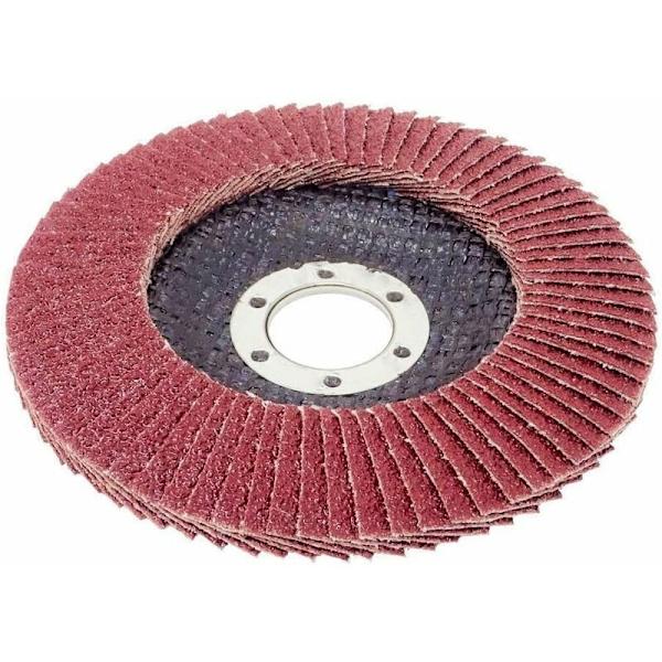 Diskskive │ brun │ 10 stk. │ Ø 125 mm │ korn 120 │ Standard │ Ab