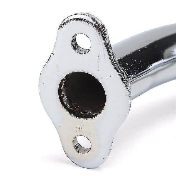 Forkrommet eksosrør 2-takts motorisert sykkel sykkel 49cc 60cc 66cc