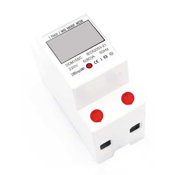 Energimåler, strømforbruksmonitor, 5-80A 220V 50Hz