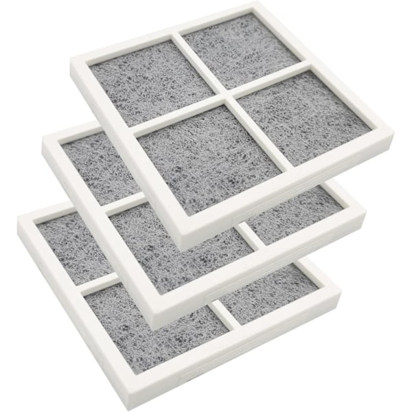 LG Pure n Fresh Kjøleskap Luftfilter, 3 stk. Erstatningsfilter for frisk luft, for LG LT120F, LFX31925SW, LFX31925SB Kjøleskap/Fridge/Luftrenser