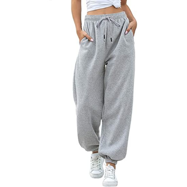 Cinch Bottom Sweatpants for Women with Pockets Grey XL code