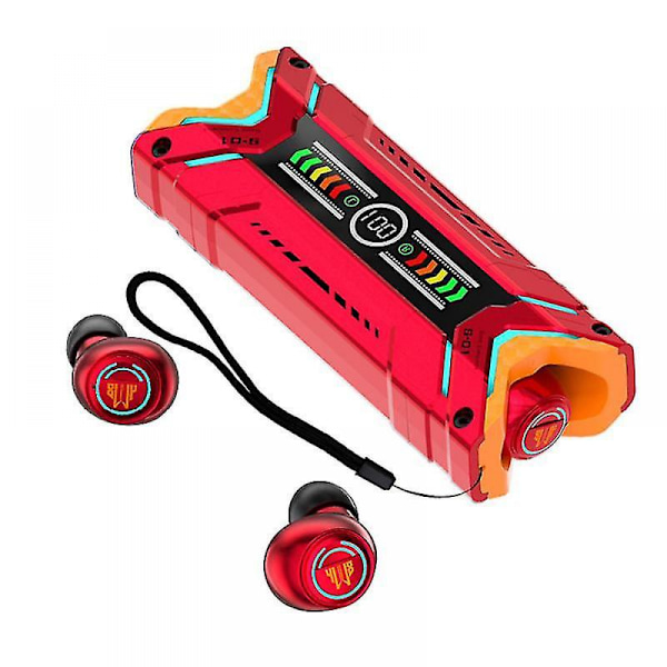 Gaming Bluetooth 5.3 Hodetelefoner Trådløse Ørepropper Med Mikrofon Hifi Lydkvalitet