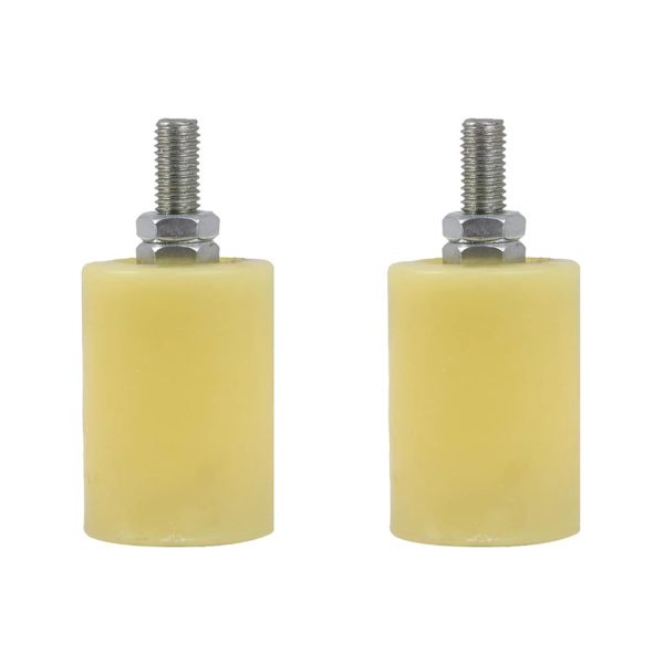 M12 50 x 70mm Stålrullningslager PP Styrhjul med 6201 Lagerinsats för Elektrisk Dörr 2-pack