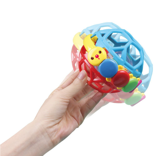 Bendy Ball Easy Grasp Oball Rattle BPA-vapaa lelu, yli 3 kk