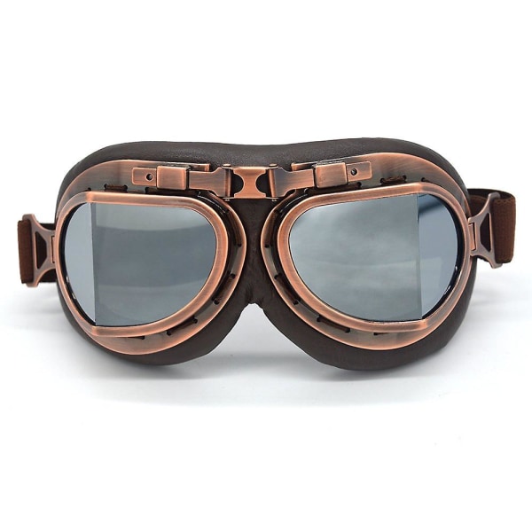 Goggles Pilot Pilot Style Motorcykel Cruiser Scooter Goggles Cykel
