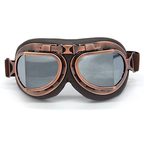 Pilot Pilot Style Motorsykkel Cruiser Scooter Goggles Sykkel