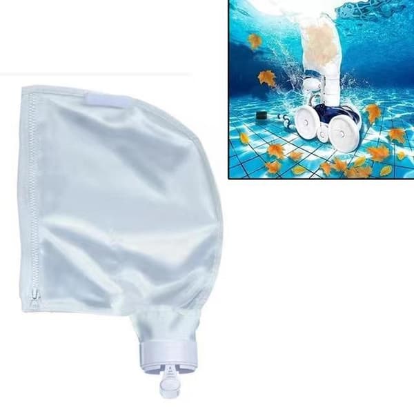 Deluxe Mesh All-Purpose Replacement Swimming Pool and Spa Vacuum Bag, White